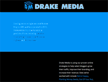 Tablet Screenshot of drakemedia.ca
